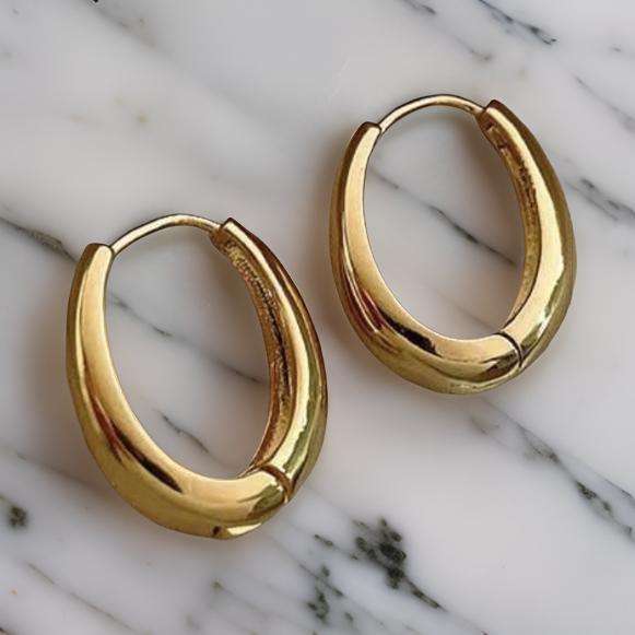 Chic Square Ear Hoops