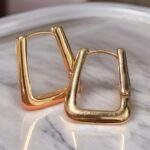 Jewelry, U Shape Gold Plated Hoops, Fashion Accessories, Women's Jewelry, Splurge Accesorio, Elegant Hoops, Stylish Jewelry, Versatile Accessories, Minimalist Jewelry, Premium Hoops, Rs 549, Splurge Accesorio U Shape Gold Plated Hoops Rs 549, Splurge Accesorio, U Shape Gold Plated Hoops Rs 549